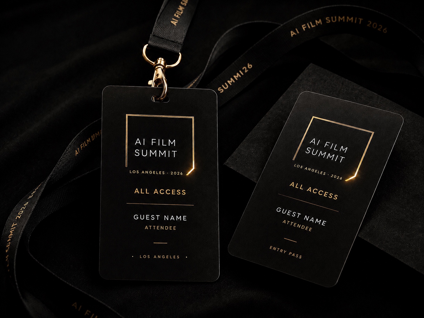 AI Film Summit Los Angeles 2026 — All Access badge